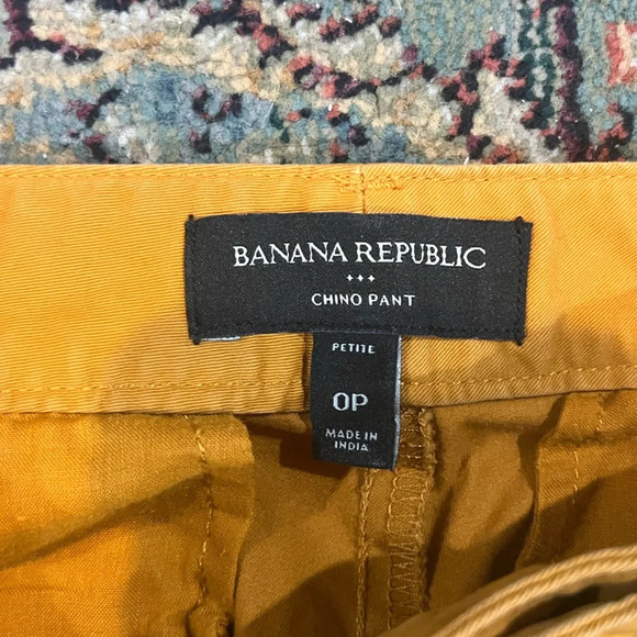 Banana Republic Rustic Yellow Chino Pants - Picture 6 of 11